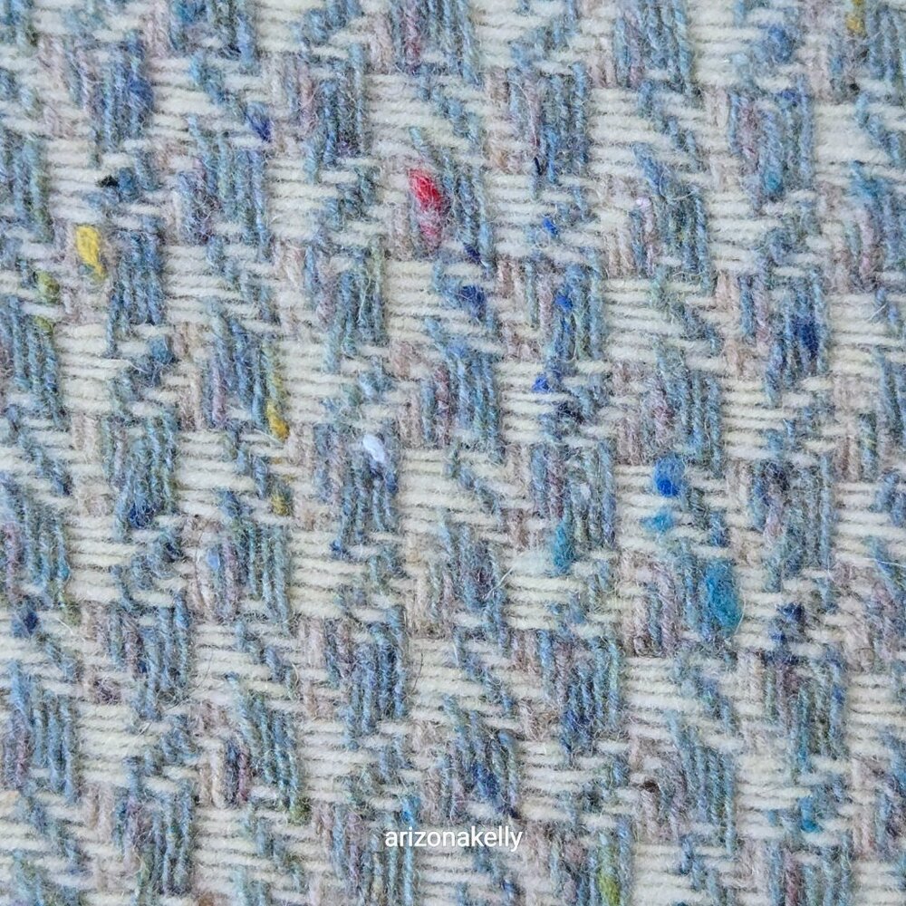 NWOT Woven Wool Tweed Scarf from Portugal - Picture 10 of 12
